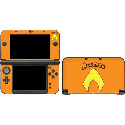 DC Comics Aquaman Classic Logo 3DS XL 2015 Skin
