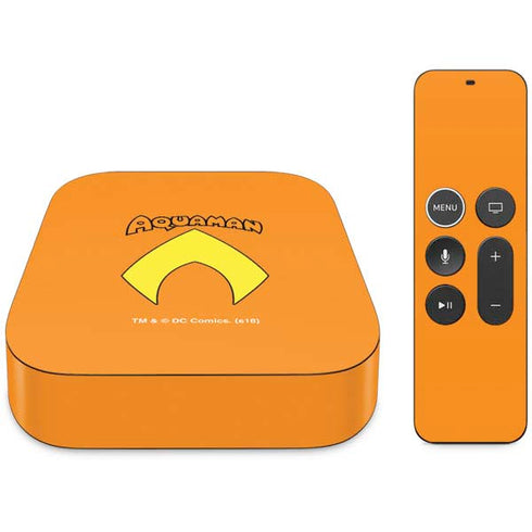 DC Comics Aquaman Classic Logo Apple TV Skin