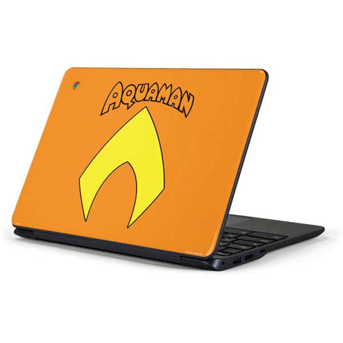 DC Comics Aquaman Classic Logo Samsung Chromebook Skin