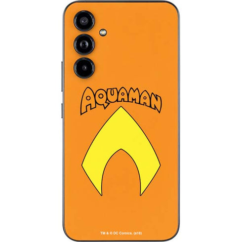 DC Comics Aquaman Classic Logo Galaxy A54 5G Skin