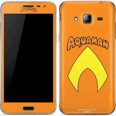 DC Comics Aquaman Classic Logo Galaxy J3 Skin
