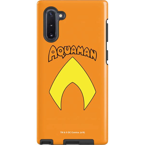DC Comics Aquaman Classic Logo Galaxy Note 10 Pro Case