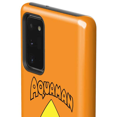 DC Comics Aquaman Classic Logo Galaxy Note20 5G Pro Case
