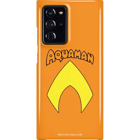 DC Comics Aquaman Classic Logo Galaxy Note20 Ultra 5G Lite Case