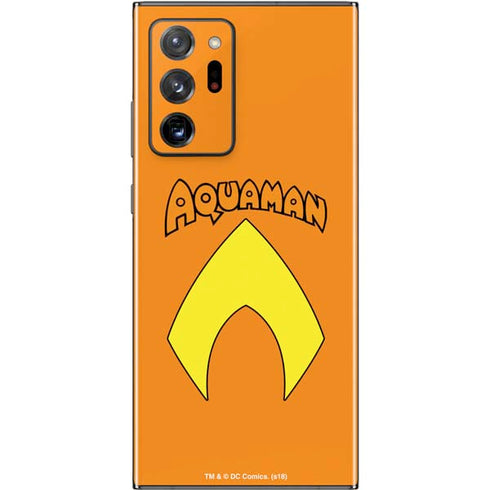DC Comics Aquaman Classic Logo Galaxy Note20 Ultra 5G Skin
