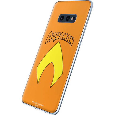 DC Comics Aquaman Classic Logo Galaxy S10e Skin
