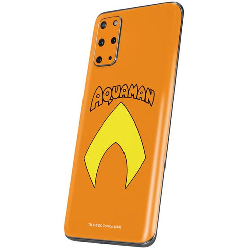 DC Comics Aquaman Classic Logo Galaxy S20 Plus Skin