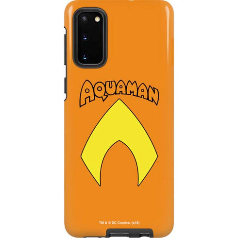 DC Comics Aquaman Classic Logo Galaxy S20 Pro Case