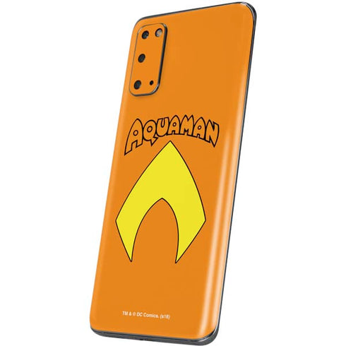 DC Comics Aquaman Classic Logo Galaxy S20 Skin
