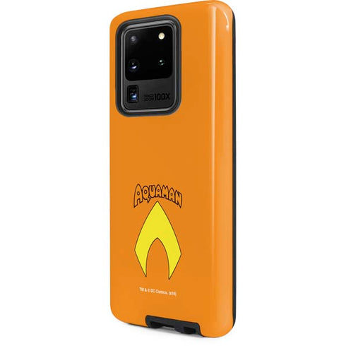 DC Comics Aquaman Classic Logo Galaxy S20 Ultra 5G Pro Case