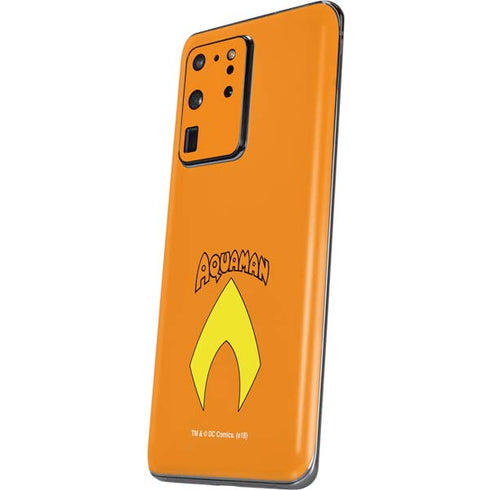 DC Comics Aquaman Classic Logo Galaxy S20 Ultra 5G Skin