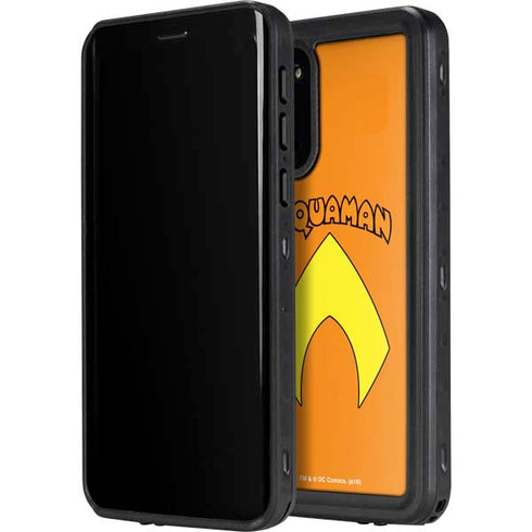 DC Comics Aquaman Classic Logo Galaxy S20 Waterproof Case