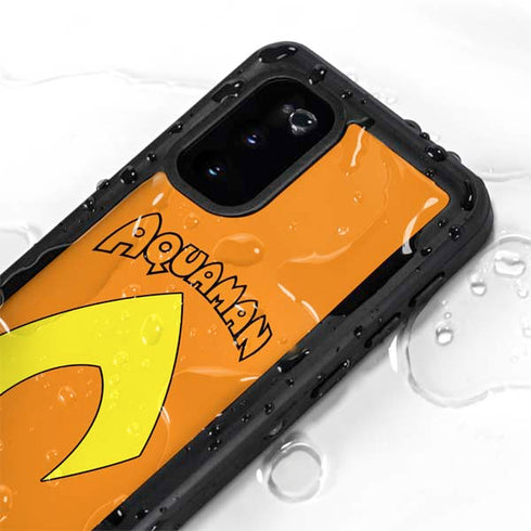 DC Comics Aquaman Classic Logo Galaxy S20 Waterproof Case