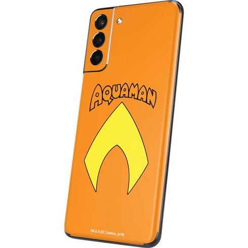 DC Comics Aquaman Classic Logo Galaxy S21 5G Skin