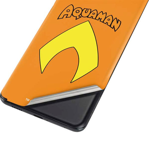 DC Comics Aquaman Classic Logo Galaxy S21 5G Skin