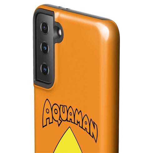 DC Comics Aquaman Classic Logo Galaxy S21 FE Pro Case