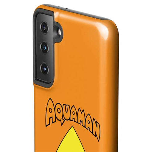 DC Comics Aquaman Classic Logo Galaxy S21 Plus 5G Pro Case