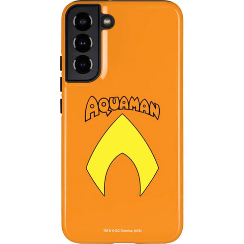 DC Comics Aquaman Classic Logo Galaxy S22 Plus Pro Case