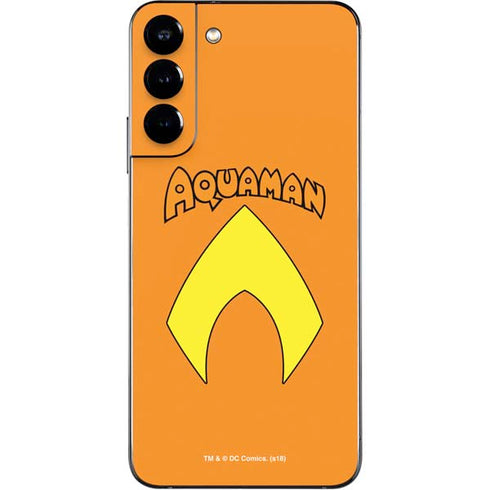 DC Comics Aquaman Classic Logo Galaxy S22 Plus Skin