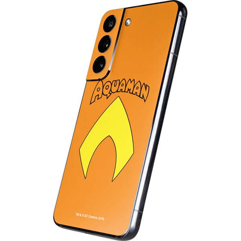 DC Comics Aquaman Classic Logo Galaxy S22 Skin