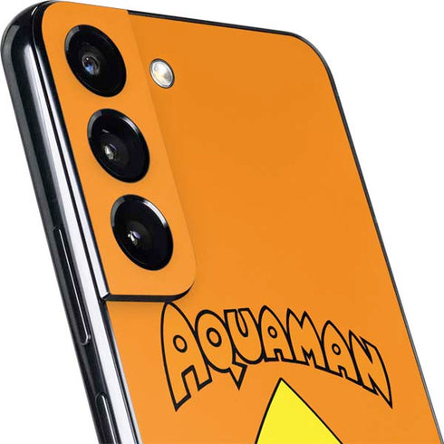 DC Comics Aquaman Classic Logo Galaxy S22 Skin