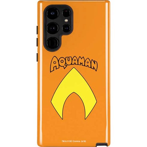 DC Comics Aquaman Classic Logo Galaxy S22 Ultra Pro Case