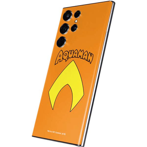 DC Comics Aquaman Classic Logo Galaxy S22 Ultra Skin