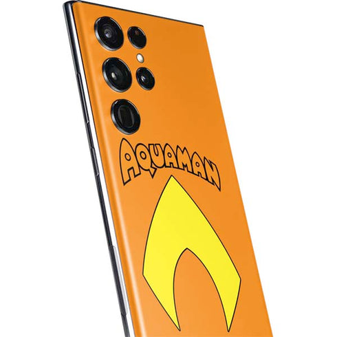 DC Comics Aquaman Classic Logo Galaxy S22 Ultra Skin