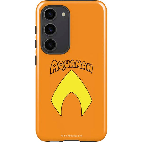 DC Comics Aquaman Classic Logo Galaxy S23 Pro Case