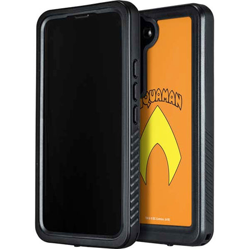 DC Comics Aquaman Classic Logo Galaxy S23 Waterproof Case