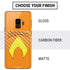 DC Comics Aquaman Classic Logo Galaxy S9 Skin
