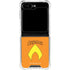 DC Comics Aquaman Classic Logo Galaxy Z Flip5 5G Clear Case