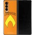 DC Comics Aquaman Classic Logo Galaxy Z Fold3 5G Skin