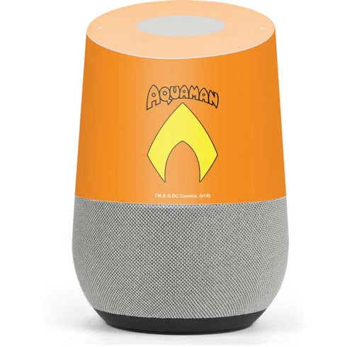 DC Comics Aquaman Classic Logo Google Home Skin