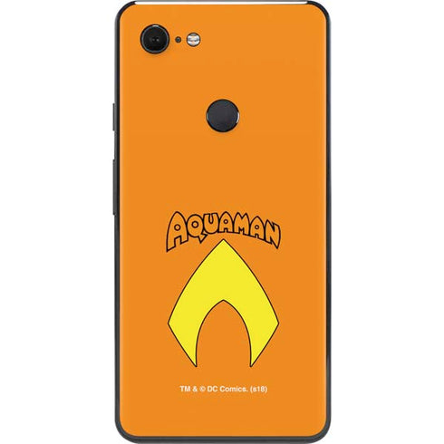 DC Comics Aquaman Classic Logo Google Pixel 3 XL Skin