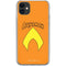 DC Comics Aquaman Classic Logo iPhone 11 Clear Case