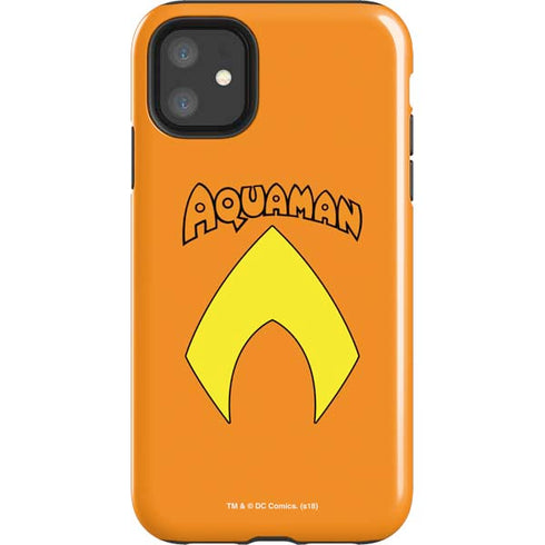 DC Comics Aquaman Classic Logo iPhone 11 Impact Case