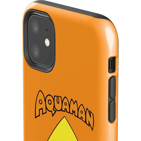 DC Comics Aquaman Classic Logo iPhone 11 Impact Case