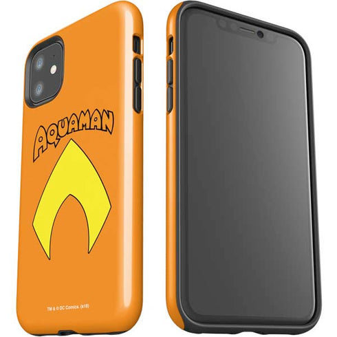 DC Comics Aquaman Classic Logo iPhone 11 Impact Case