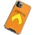 DC Comics Aquaman Classic Logo iPhone 11 Pro Max Clear Case