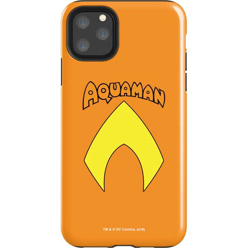 DC Comics Aquaman Classic Logo iPhone 11 Pro Max Impact Case