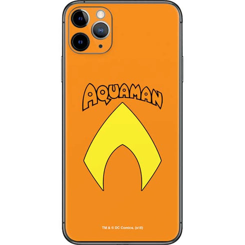 DC Comics Aquaman Classic Logo iPhone 11 Pro Max Skin