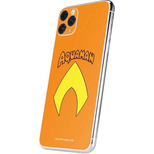DC Comics Aquaman Classic Logo iPhone 11 Pro Max Skin