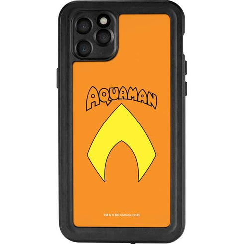 DC Comics Aquaman Classic Logo iPhone 11 Pro Max Waterproof Case