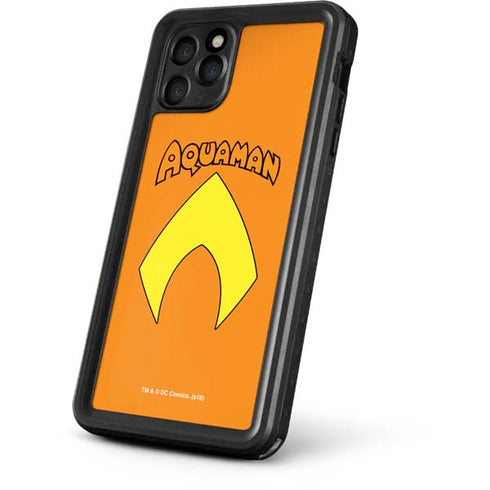 DC Comics Aquaman Classic Logo iPhone 11 Pro Max Waterproof Case