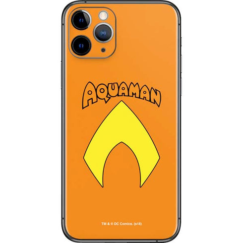 DC Comics Aquaman Classic Logo iPhone 11 Pro Skin