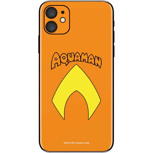 DC Comics Aquaman Classic Logo iPhone 11 Skin