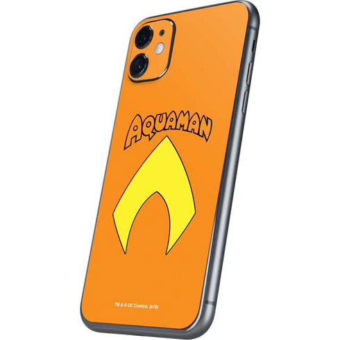 DC Comics Aquaman Classic Logo iPhone 11 Skin