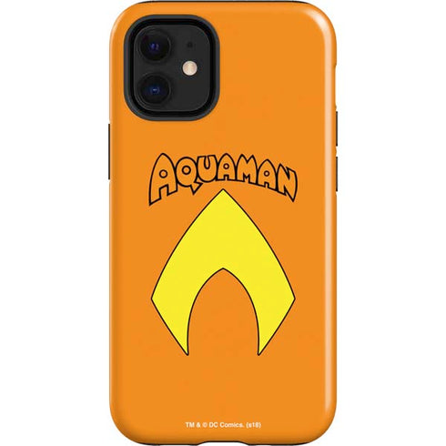 DC Comics Aquaman Classic Logo iPhone 12 Mini Impact Case