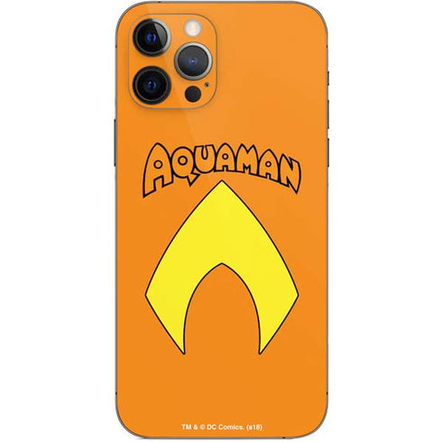 DC Comics Aquaman Classic Logo iPhone 12 Pro Skin